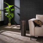 Vloerlamp Cylinder Glow | 1-Lichts | Zwart nikkel
