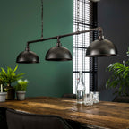 Hanglamp Industrial Tube | 3-Lichts | Zwart