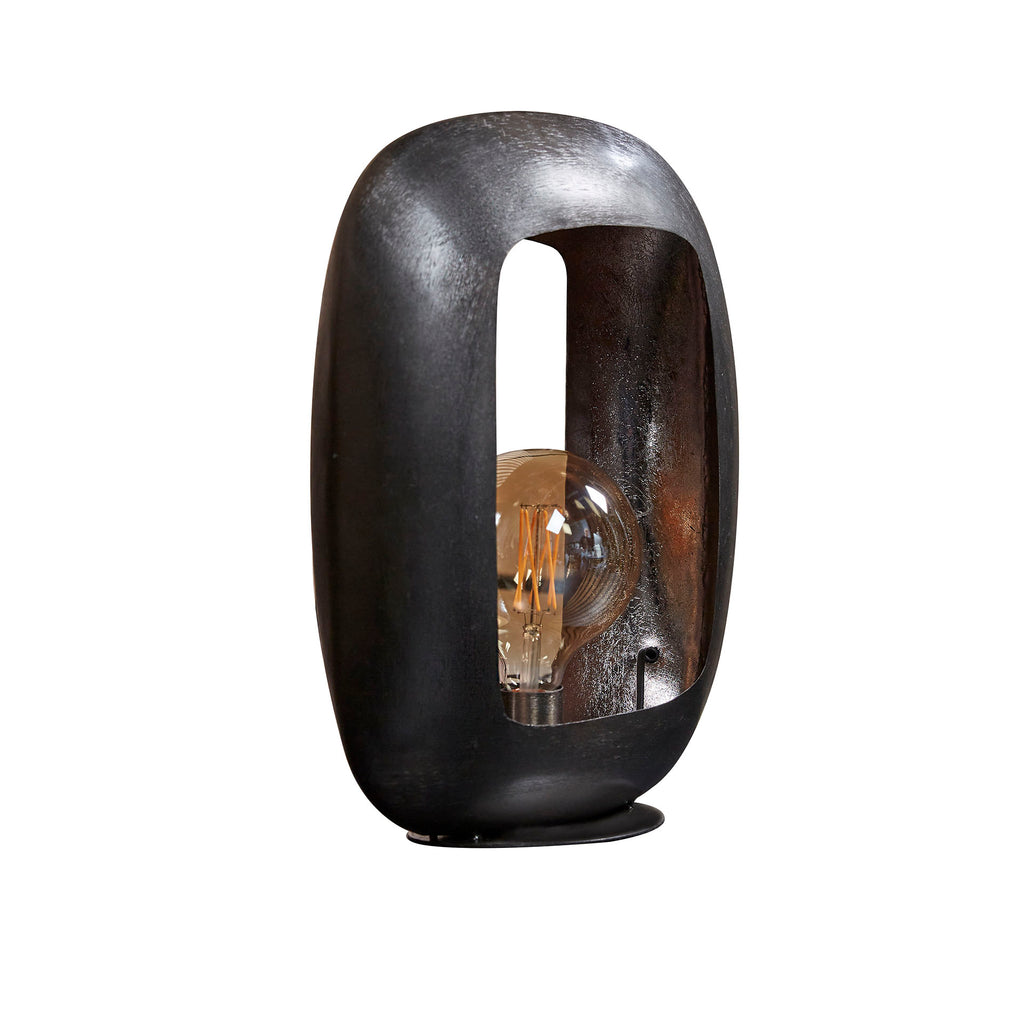 Tafellamp Arch XL | 1-Lichts | Zwart nikkel