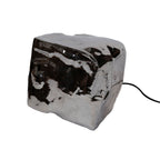 Tafellamp Rock | 1-lichts | Chroom glas