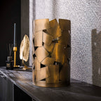 Tafellamp Patch Cylinder | 1-Lichts | Antiek brons