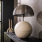 Tafellamp Sphere | 1-Lichts | Mat beige