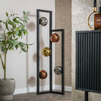 Vloerlamp Stellar | 5-lichts | Artic zwart