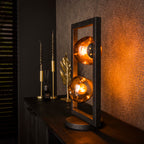 Tafellamp Stellar | 2-Lichts | Artic zwart