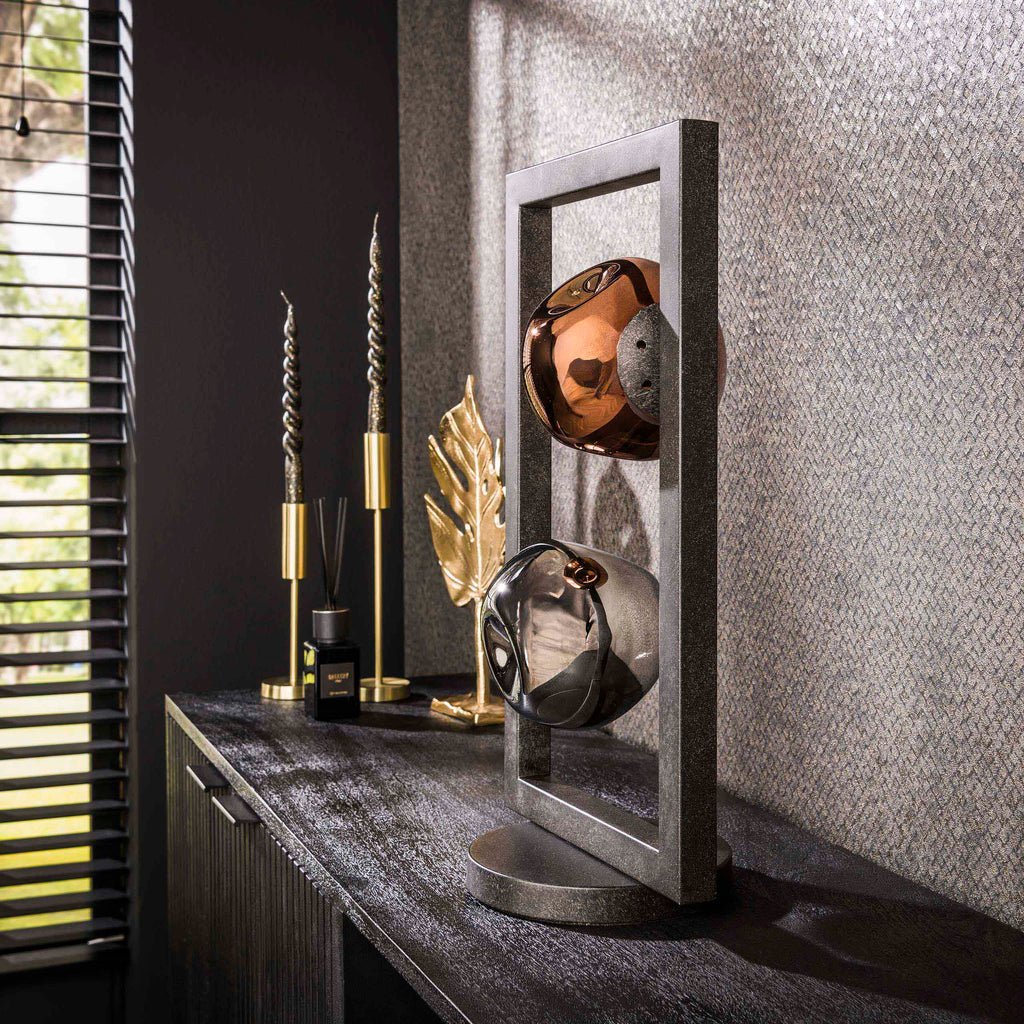 Tafellamp Stellar | 2-Lichts | Artic zwart