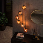 Hanglamp Stellar | 6-Lichts | Artic zwart