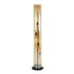 Vloerlamp Tube Glass | 5-Lichts | Artic zwart