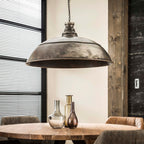 Hanglamp Industry | 1-Lichts | Ø80cm Oud zilver