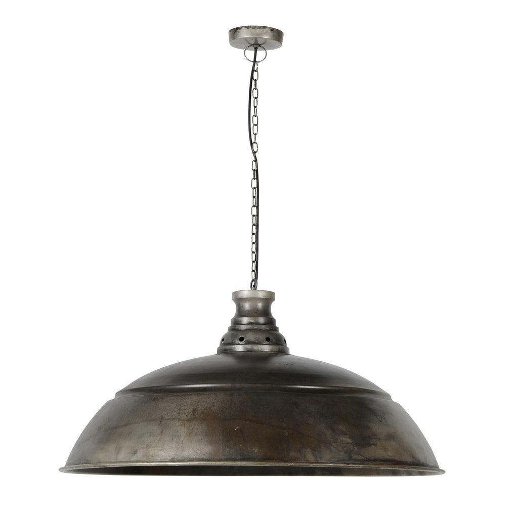 Hanglamp Industry | 1-Lichts | Ø80cm Oud zilver