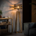 Vloerlamp Twist | 1-Lichts | Slate grey