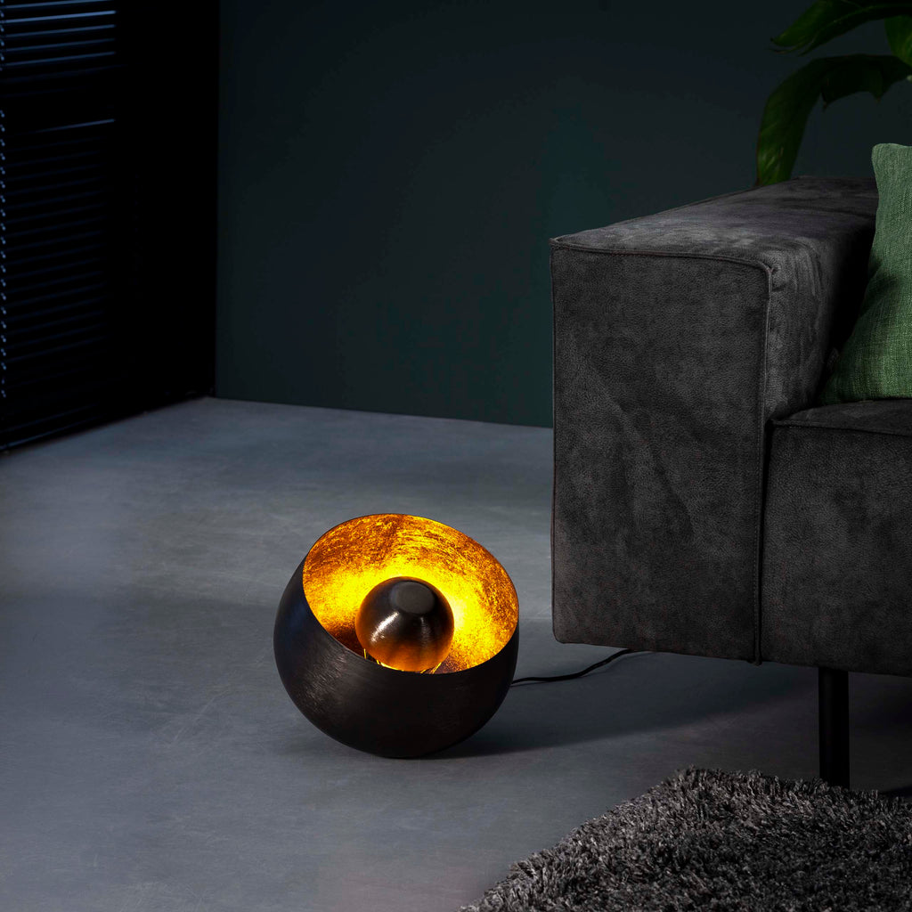 Tafellamp Basket | 1-Lichts | Zwart nikkel