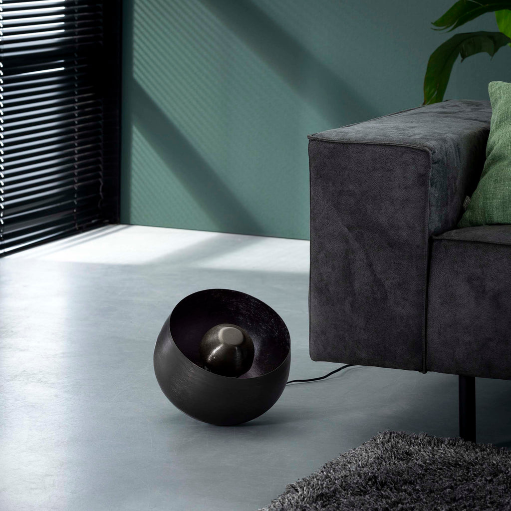 Tafellamp Basket | 1-Lichts | Zwart nikkel