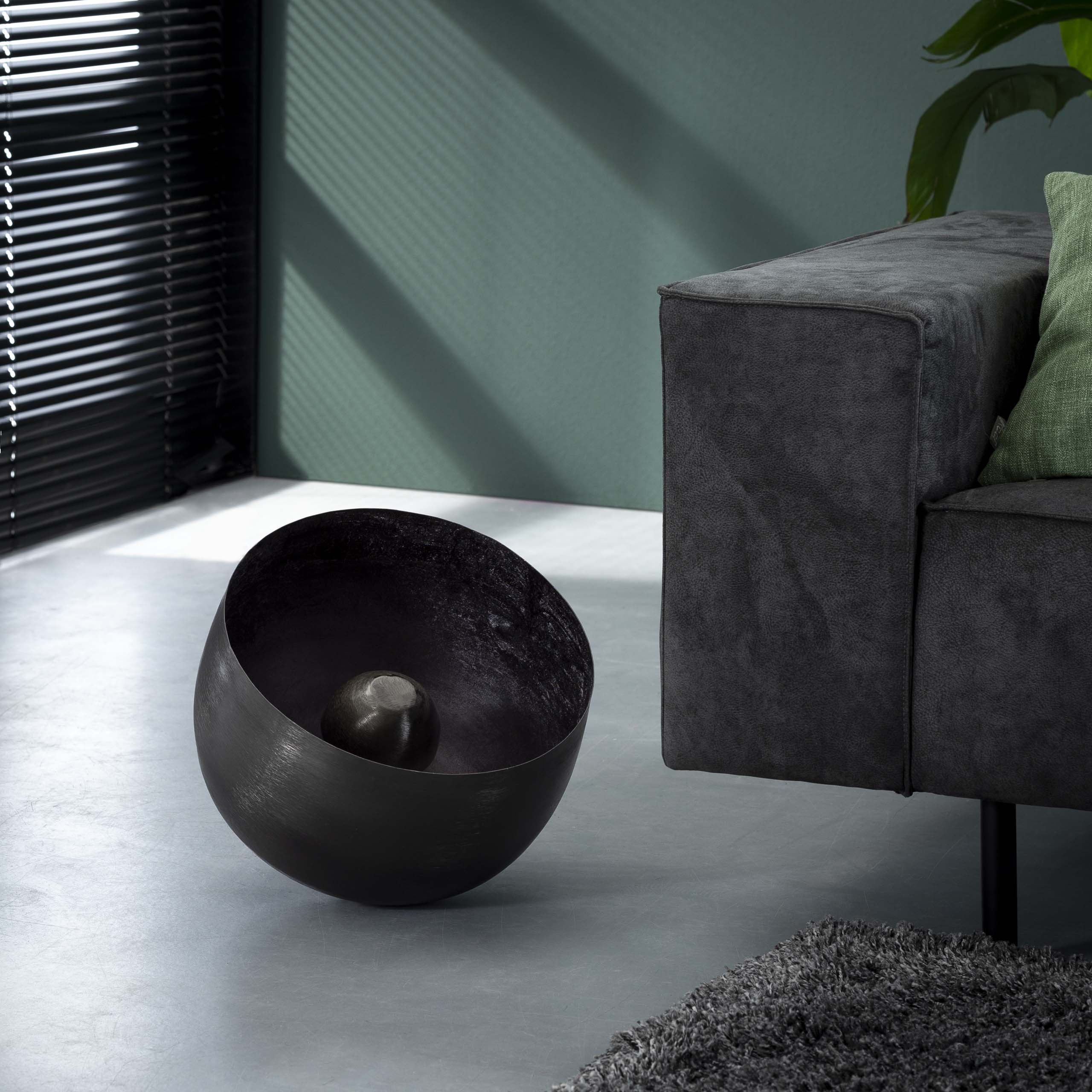 Tafellamp Basket | 1-Lichts | Ø36cm | Zwart nikkel