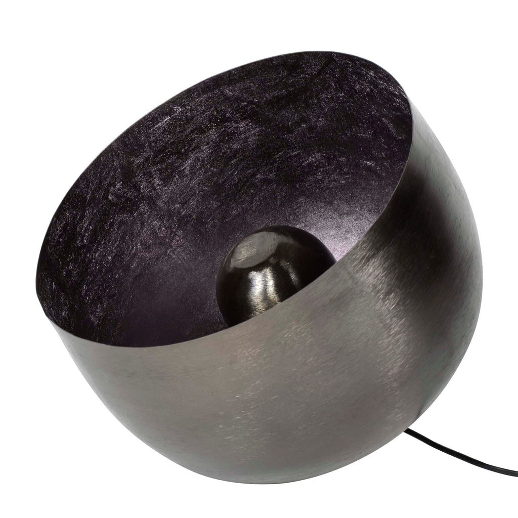 Tafellamp Basket | 1-Lichts | Ø36cm | Zwart nikkel