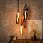 Hanglamp Cocoon | 5-Lichts | Getrapt | Zwart