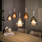 Hanglamp Wings | 5-Lichts | Zwart