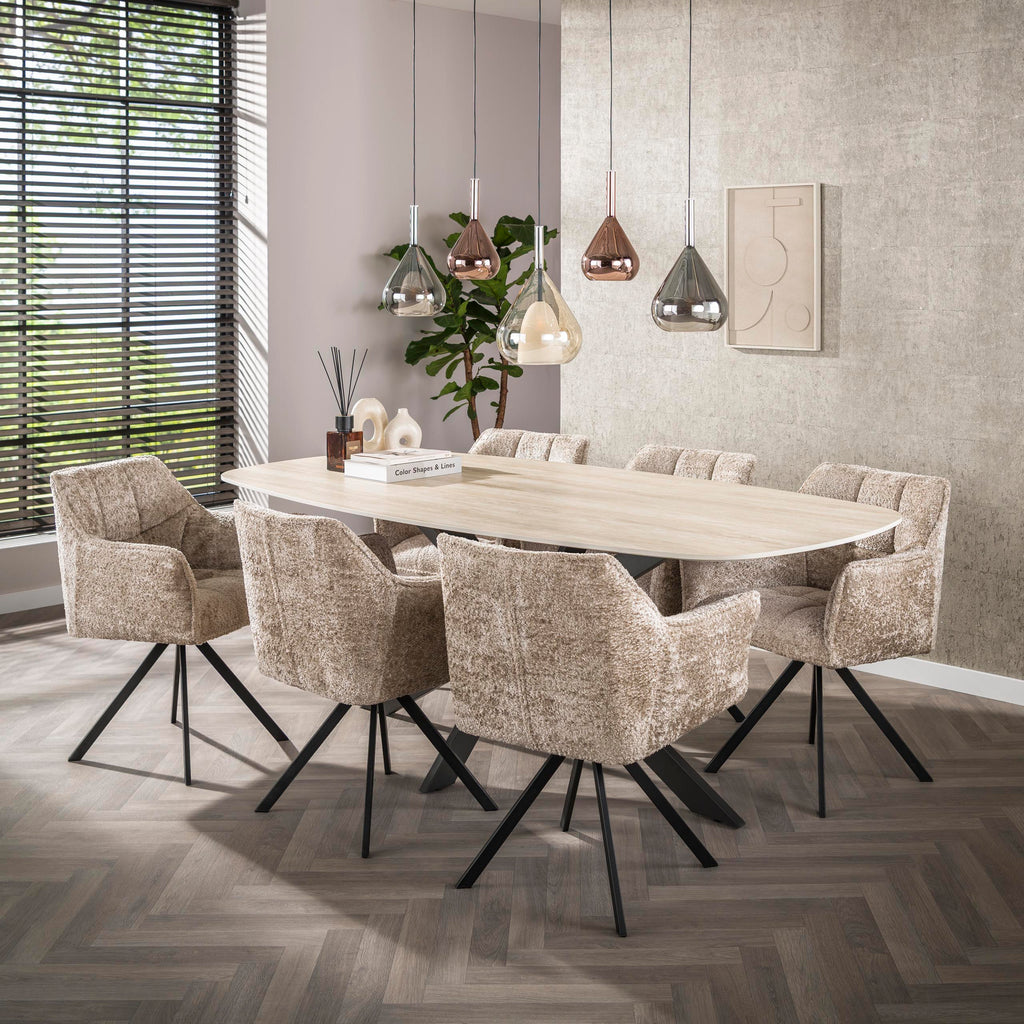 Hanglamp Wings | 5-Lichts | Zwart