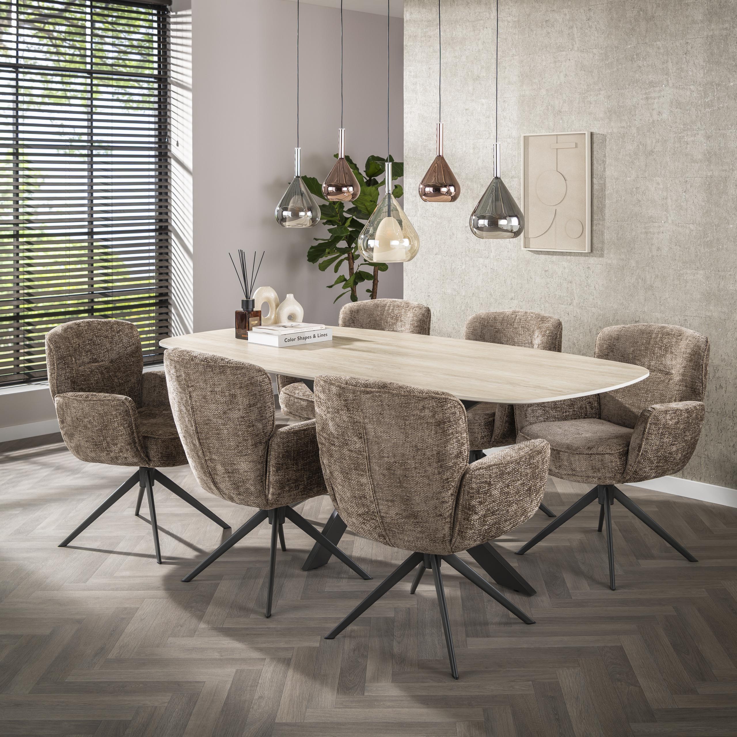 Hanglamp Wings | 5-Lichts | Zwart