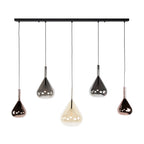 Hanglamp Wings | 5-Lichts | Zwart