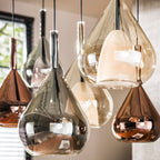 Hanglamp Wings | 4+3-Lichts | Zwart