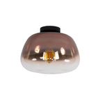 Plafondlamp Pulse Shaded | 1-Lichts | Koper glas