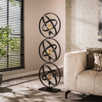 Vloerlamp Galaxy | 3-Lichts | Artic zwart