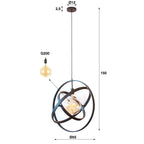 Hanglamp Galaxy | 1-Lichts | Artic zwart