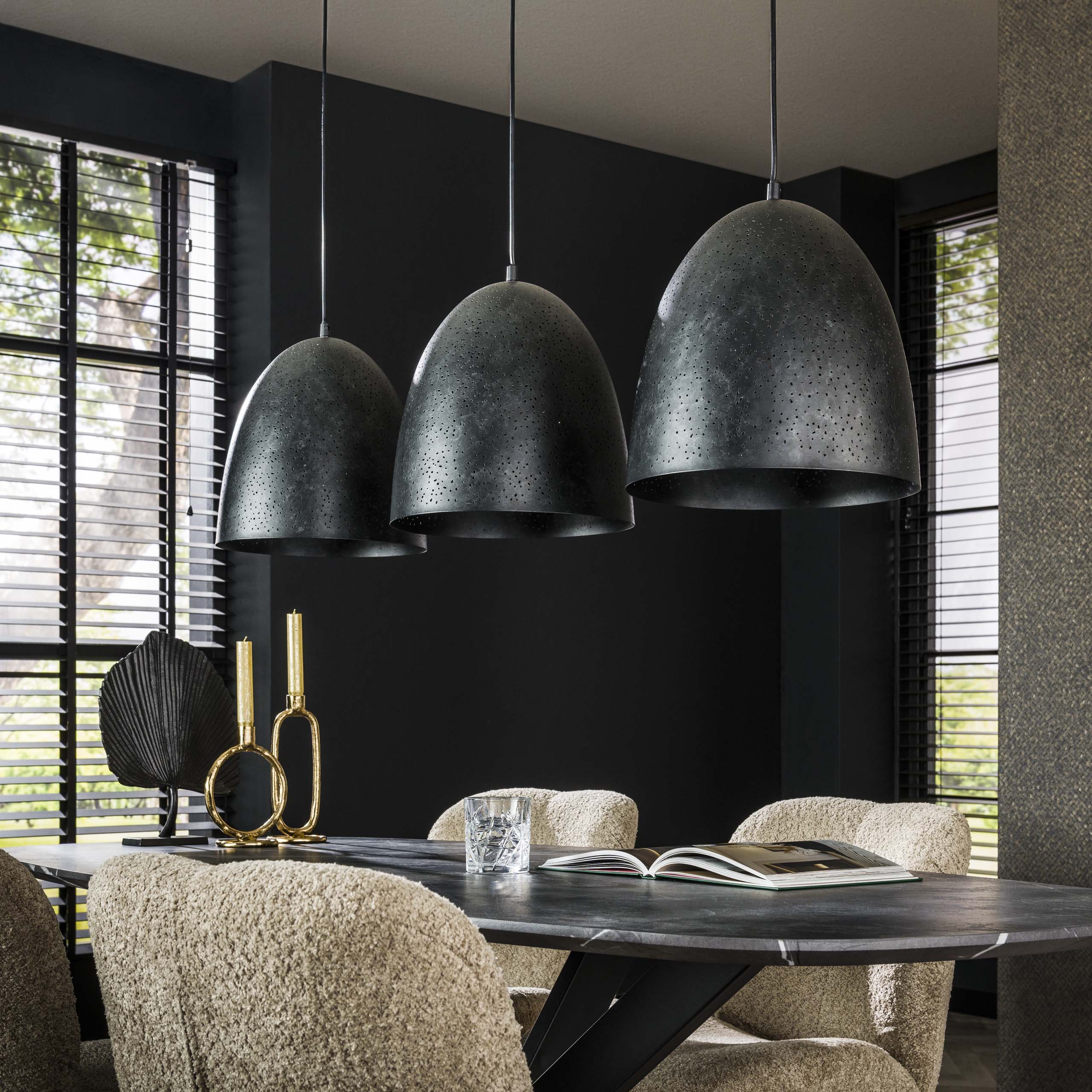 Hanglamp Kosmos | 3-Lichts | Charcoal