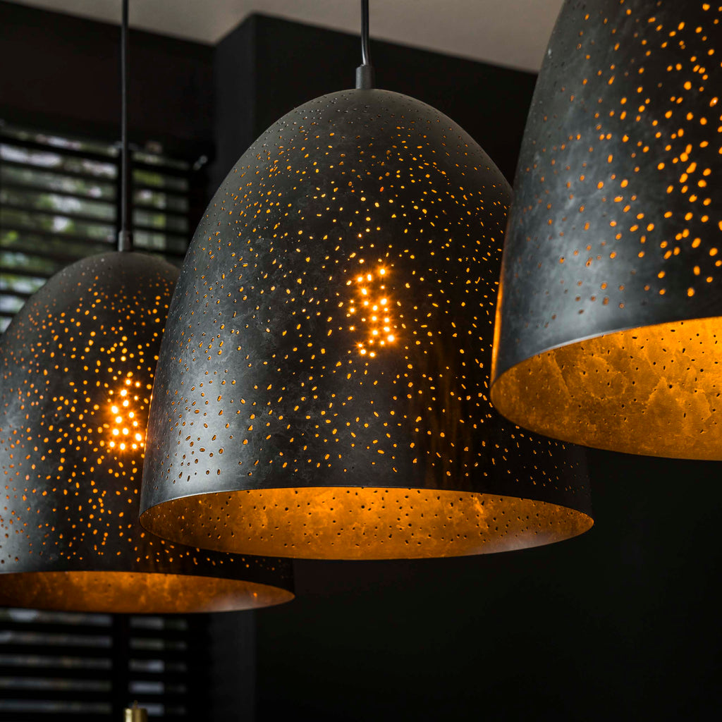 Hanglamp Kosmos | 3-Lichts | Charcoal