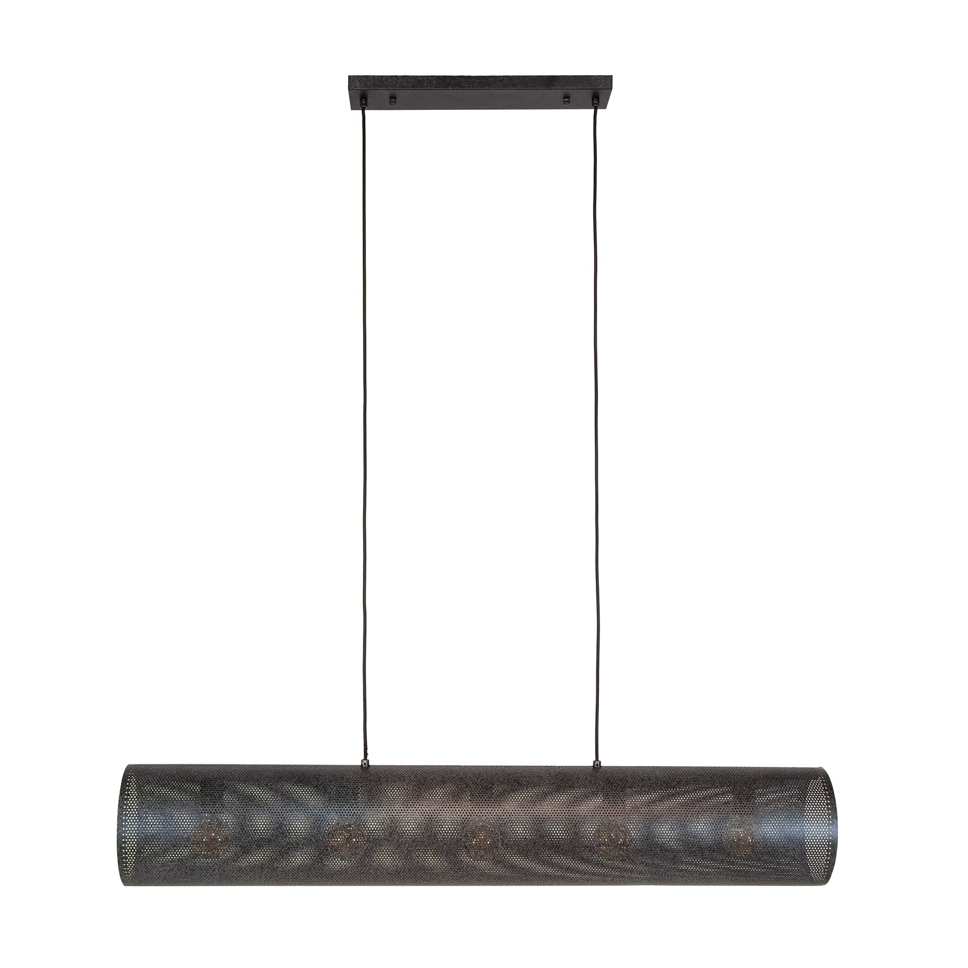 Hanglamp Tubon Mesh | 5-Lichts | Artic zwart