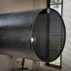 Hanglamp Tubon Mesh | 7-Lichts | Artic zwart