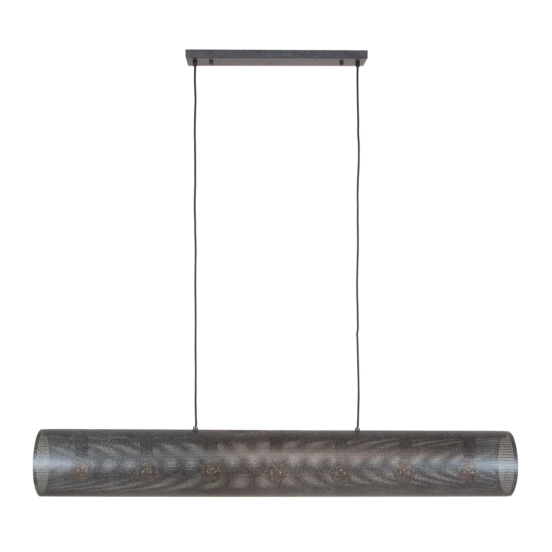 Hanglamp Tubon Mesh | 7-Lichts | Artic zwart