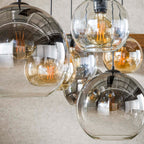 Hanglamp Multi Globe | 7-Lichts | Artic zwart