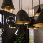 Hanglamp Metal XXL | 18-Lichts | Artic zwart