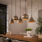 Hanglamp Metallo | 5-Lichts | Beige