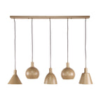 Hanglamp Metallo | 5-Lichts | Beige