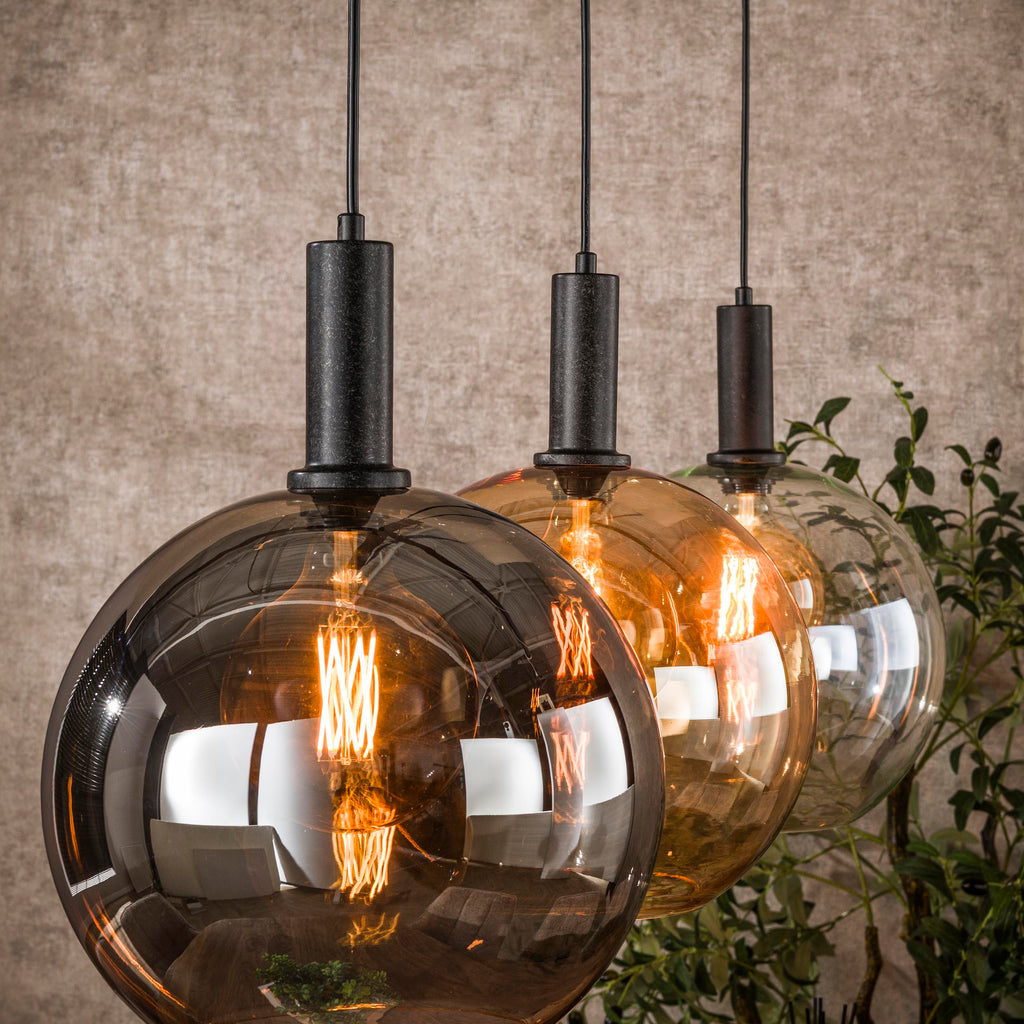 Hanglamp Sfera Tricolore | 3-Lichts | Artic zwart