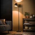 Vloerlamp Flex | 1-Lichts | Charcoal