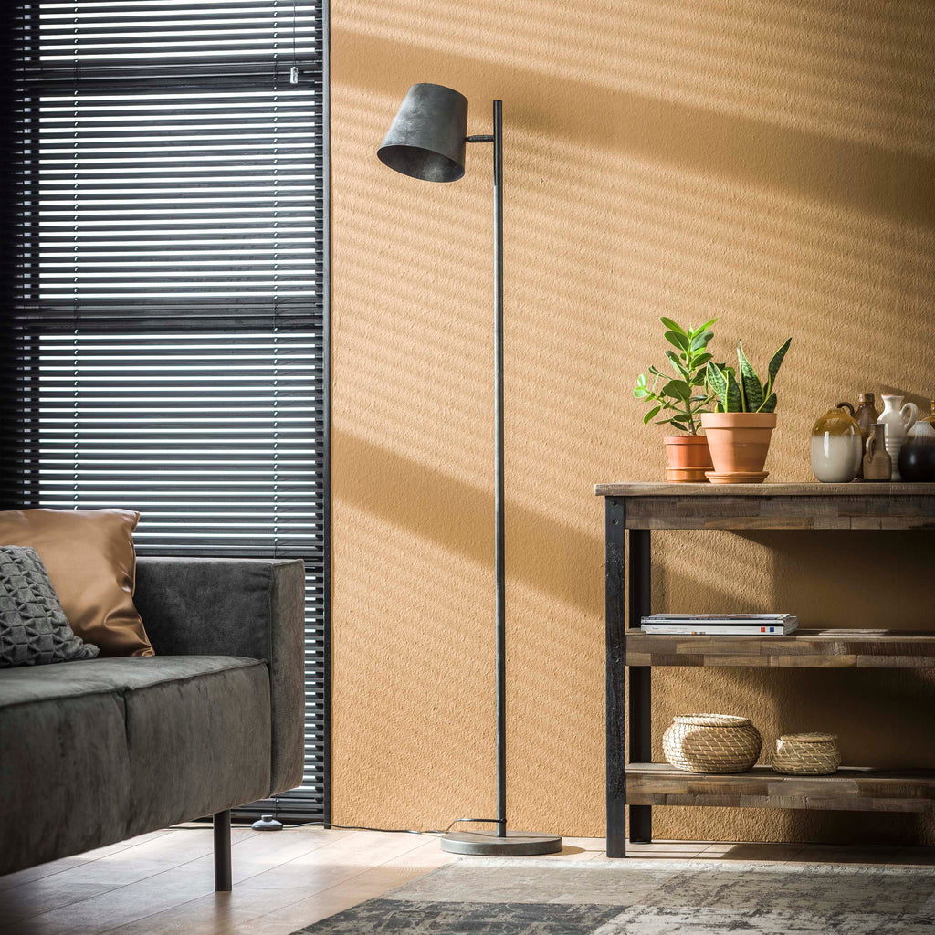 Vloerlamp Flex | 1-Lichts | Charcoal