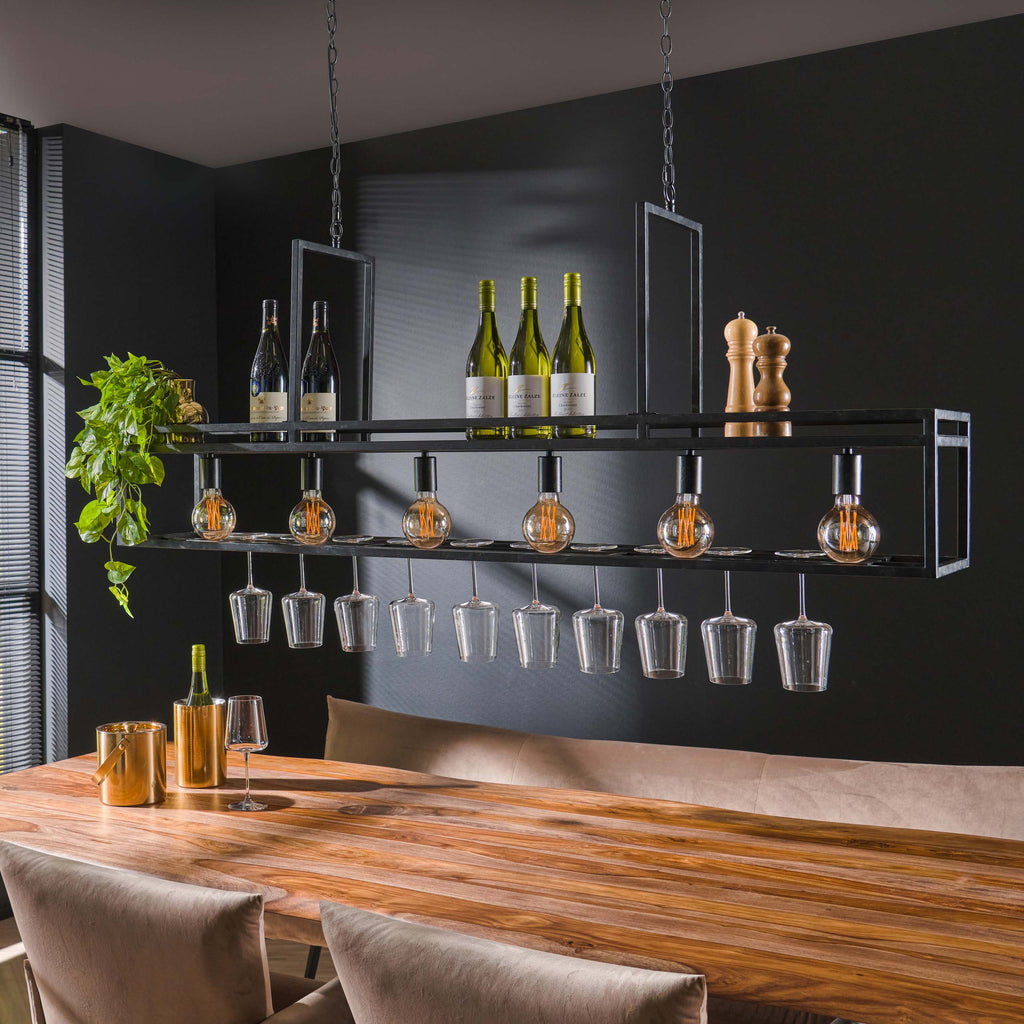 Hanglamp Decorate | 6-Lichts | Charcoal