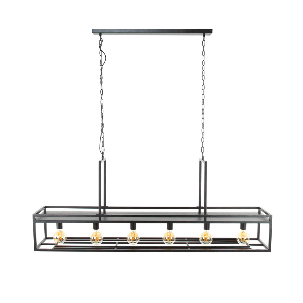 Hanglamp Decorate | 6-Lichts | Charcoal