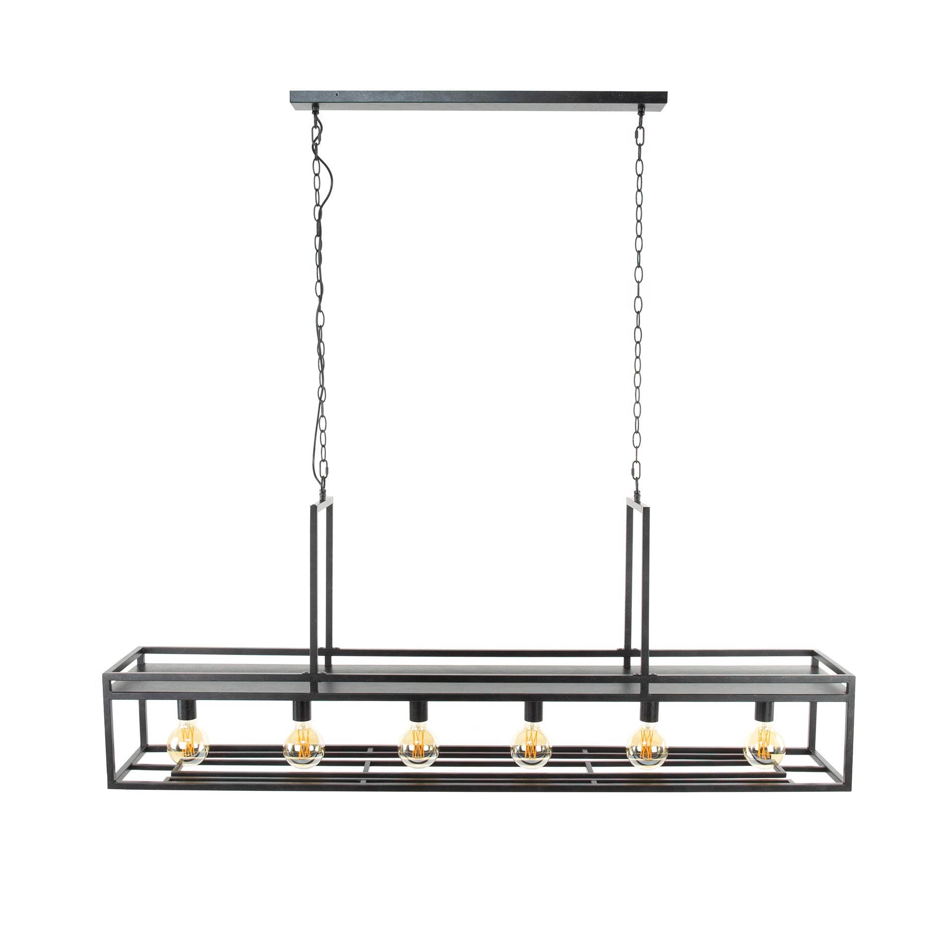 Hanglamp Decorate | 6-Lichts | Charcoal