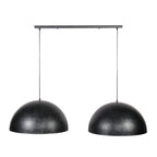 Hanglamp Dome | 2-Lichts | Charcoal Ø60cm