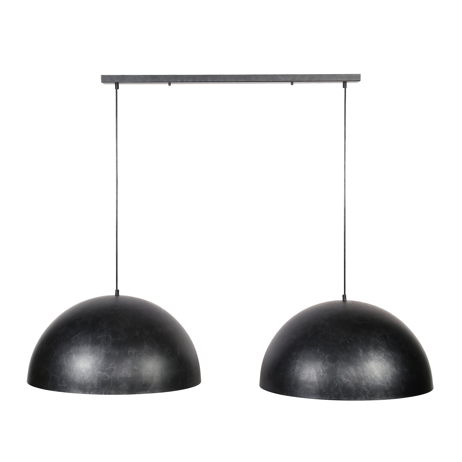 Hanglamp Dome | 2-Lichts | Charcoal Ø60cm