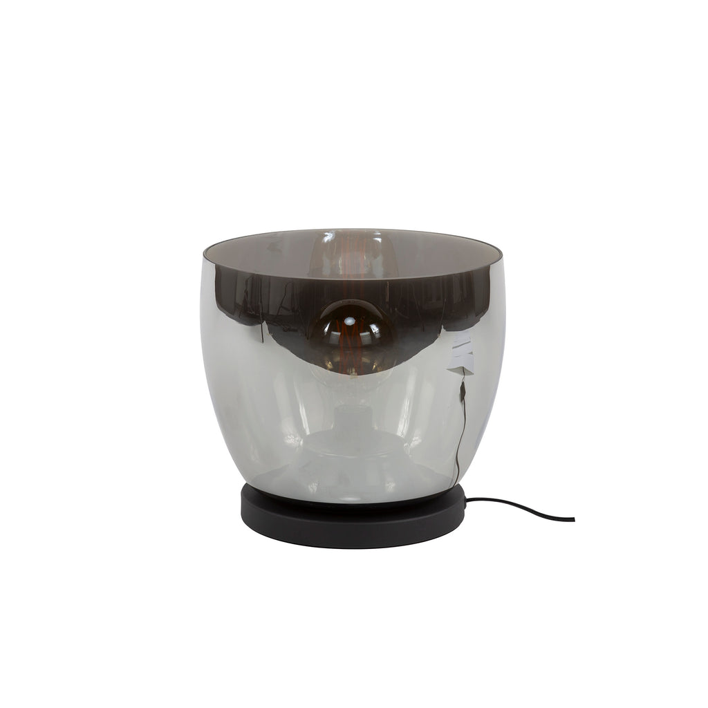 Vloerlamp UP L | 1-lichts | Smoke grey glas
