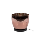 Vloerlamp UP L | 1-Lichts | Koper Glas