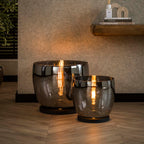 Vloerlamp UP XL | 1-Lichts | Smoke Grey Glas