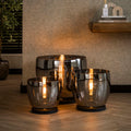 Vloerlamp UP XXL | 1-lichts | Smoke grey glas