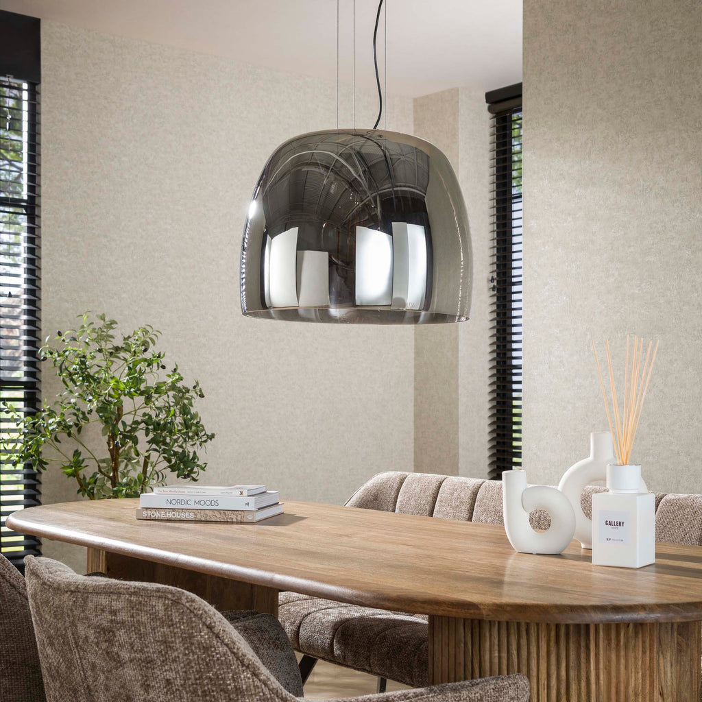 Hanglamp Drift Glass XL | 1-Lichts | Smoke Grey Glas