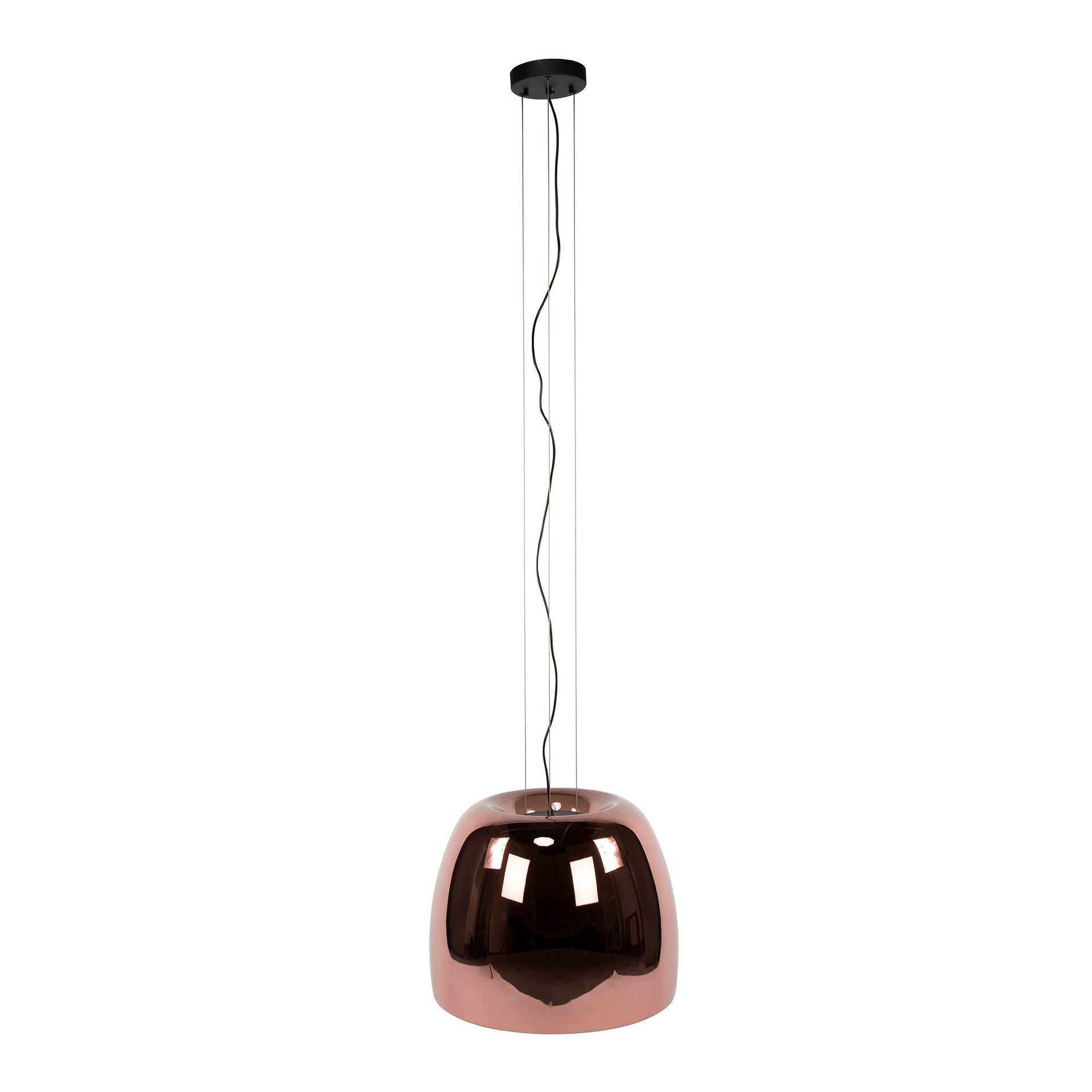 Hanglamp Drift Glass XL | 1-Lichts | Koper glas